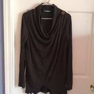 CHATOYANT - Boutique Style Wrap Shirt - NWOT